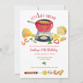 Kaasfondue Party Kaart (Voorkant)