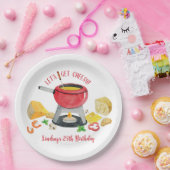 Kaasfondue Party Papieren Bordje (Feest)