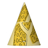  kaasgele achtergrond naadloos feesthoedjes (Links)