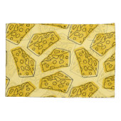  kaasgele achtergrond naadloos kussensloop (Achterkant)