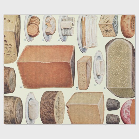  kaasgrafiek cadeaupapier (Vlak)