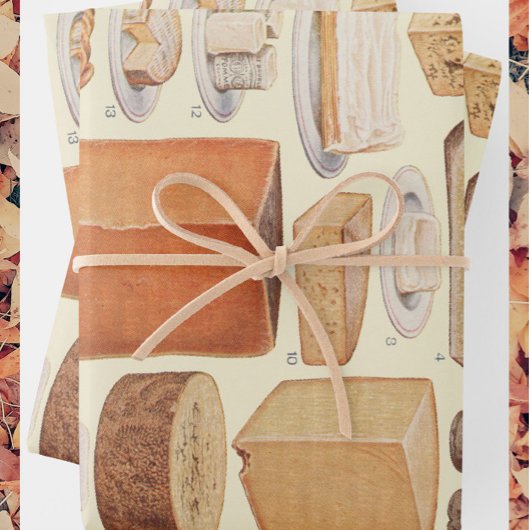 kaasgrafiekmenu inpakpapier vel