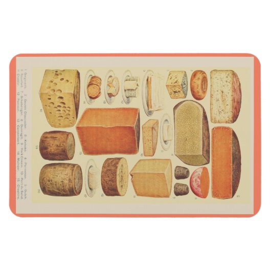  kaasgrafiekmenu magneet (Horizontaal)