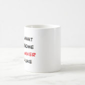 kaasmaker, geweldige koffiemok (Center)