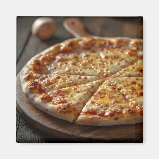 Kaaspizza Magneet (Voorkant)
