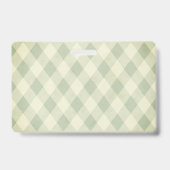 Kaasplank Aangepaste Charcuterie Badge (Achterkant)