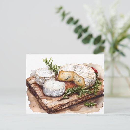 Kaasplank, Postcrossing Briefkaart (Staand voorkant)