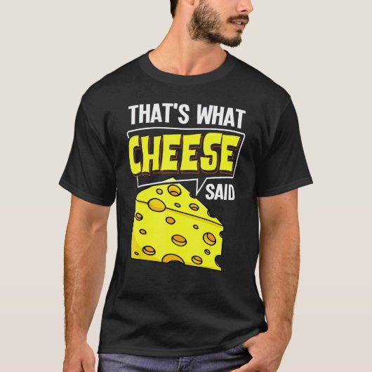 Kaasplank Stokjes Vegan Grappige Puns T-shirt (Voorkant)
