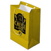 Kaasproducent Medium Cadeauzakje (Voorkant Gekanteld)