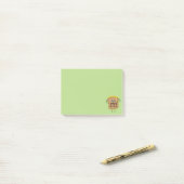 Kaassandwich Cheddar Kasted Bread Post-it® Notes (Op bureau)