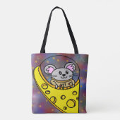 kaasschip tote bag (Achterkant)