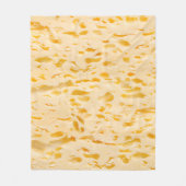 Kaastextuur met gaten fleece deken (Voorkant)