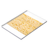 Kaastextuur met gaten notitieboek (Linkerzijde)