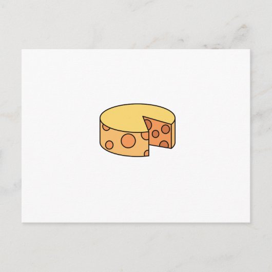 kaaswiel briefkaart (Voorkant)
