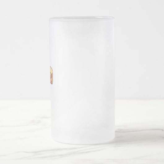 kaaswiel matglas bierpul (Center)