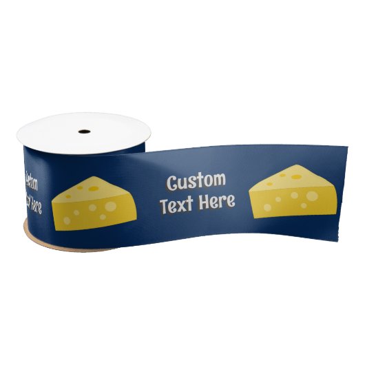 Kaaswiggen - eigen groet - elke donkere achtergron satijnen lint (Spoel)