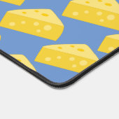 Kaaswigpatroon - Voeg eigen grappige tekst of naam Bureaumat (Hoek)