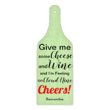 Kaaswijn Humor Groen Glas