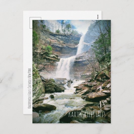 Kaaterskills Herfsten Briefkaart (Voorkant / Achterkant)