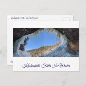 Kaaterskills Herfsten in het Briefkaart (Voorkant / Achterkant)