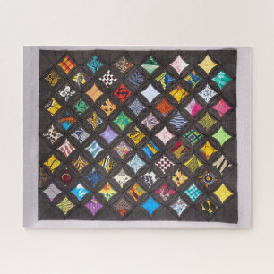 Kaathedraal-vensterkwilt legpuzzel
