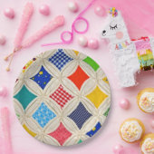 Kaathedraal-vensterkwilt Papieren Bordje (Feest)