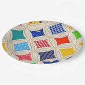 Kaathedraal-vensterkwilt Papieren Bordje (Gekanteld)