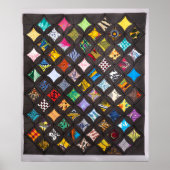 Kaathedraal-vensterkwilt Poster (Voorkant)