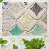 Kaathedraal-vensterkwilt Theedoek (Gevouwen)