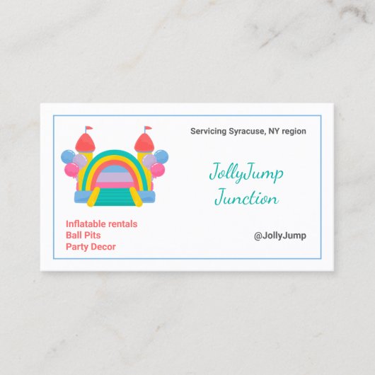 kaatsenhok visitekaartje (Voorkant)