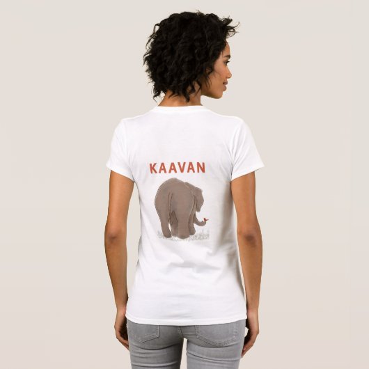 KAAVAN Woman's T-Shirt (Achterkant volledig)