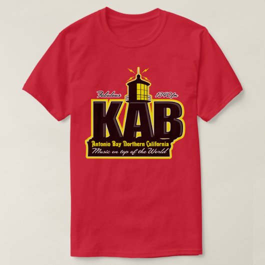 KAB Radio T-shirt (Design voorkant)