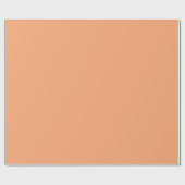 Kaba Oranje Effen Kleur Cadeaupapier (Vlak)