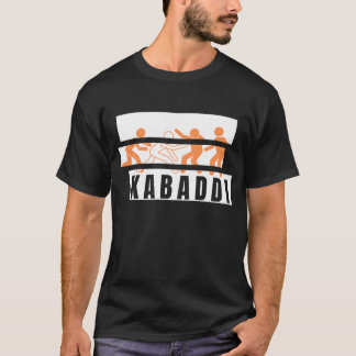 Kabaddi ontwerp t-shirt