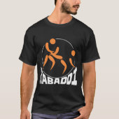 Kabaddi Sport Design T-shirt (Voorkant)