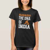 Kabadi de DNA van het Indiase team Sport Raider T-shirt (Voorkant)
