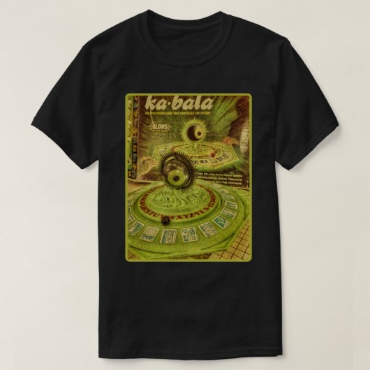 Kabala-bordspel T-shirt (Design voorkant)