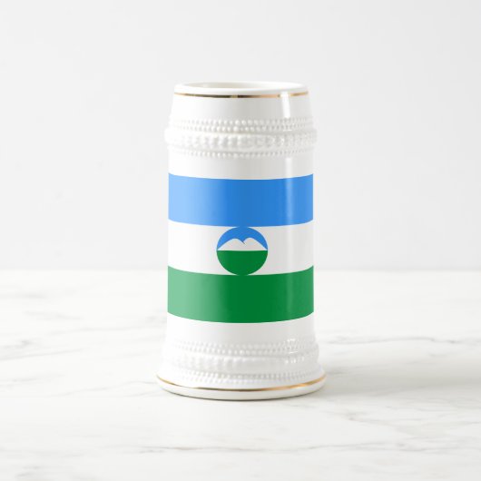 Kabardino Balkaria Vlag Bierpul (Center)