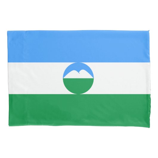 Kabardino Balkaria Vlag Kussensloop (Voorkant)