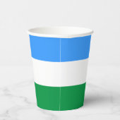 Kabardino Balkaria Vlag Papieren Bekers (Rechts)