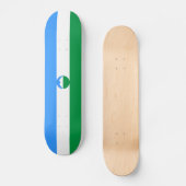 Kabardino Balkaria Vlag Persoonlijk Skateboard (Voorkant)