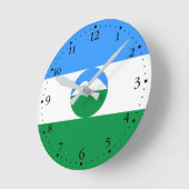 Kabardino Balkaria Vlag Ronde Klok (Hoek)
