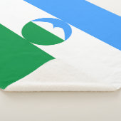 Kabardino Balkaria Vlag Sherpa Deken (3/4)