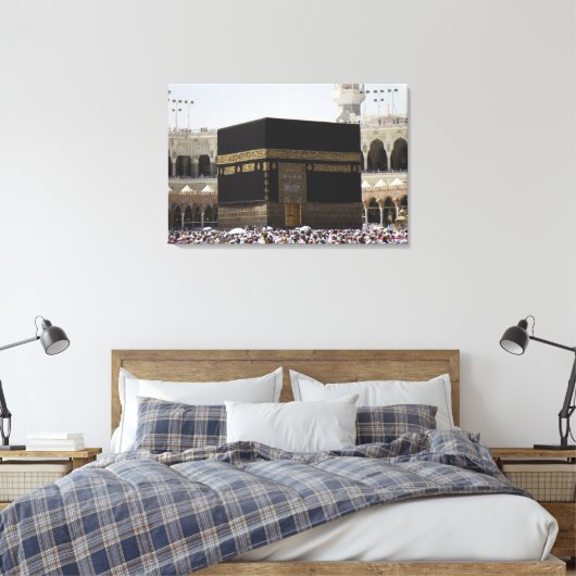 Kabba, 2011 Hajj Canvas Afdruk (Insitu (Slaapkamer))
