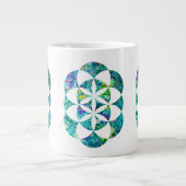 Kabbalah-boom van het leven grote koffiekop (Voorkant)