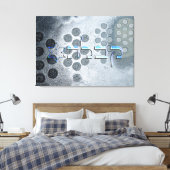 Kabbalah Canvas Afdruk (Insitu (Slaapkamer))