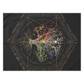 Kabbalah De boom van het leven Tafelkleed (Voorkant (Horizontaal))
