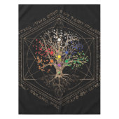 Kabbalah De boom van het leven Tafelkleed (Voorkant)