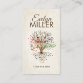 Kabbalah De boom van het leven Visitekaartje (Voorkant)