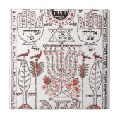 Kabbalah Design Tegeltje (Voorkant)